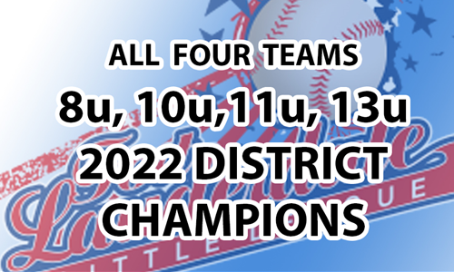 4 FLLL Teams District Champions!