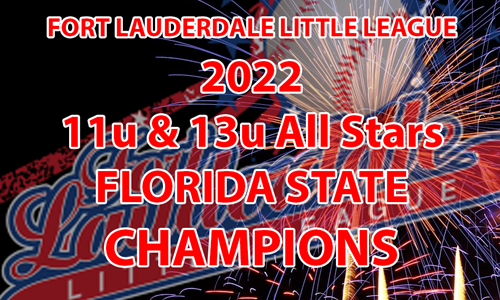 2022 11u and 13u FLORIDA CHAMPIONS